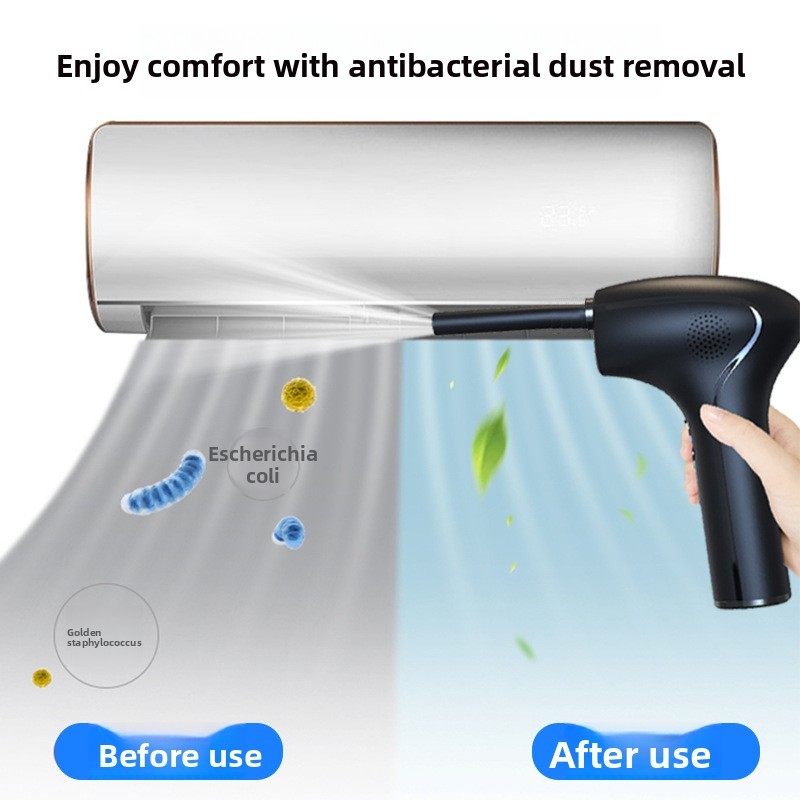 Compressed Air Duster for Computers Cordless Air Blower Computer Cleaning