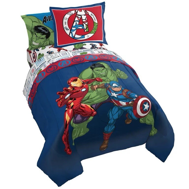 Marvel Super Hero Twin Comforter Set