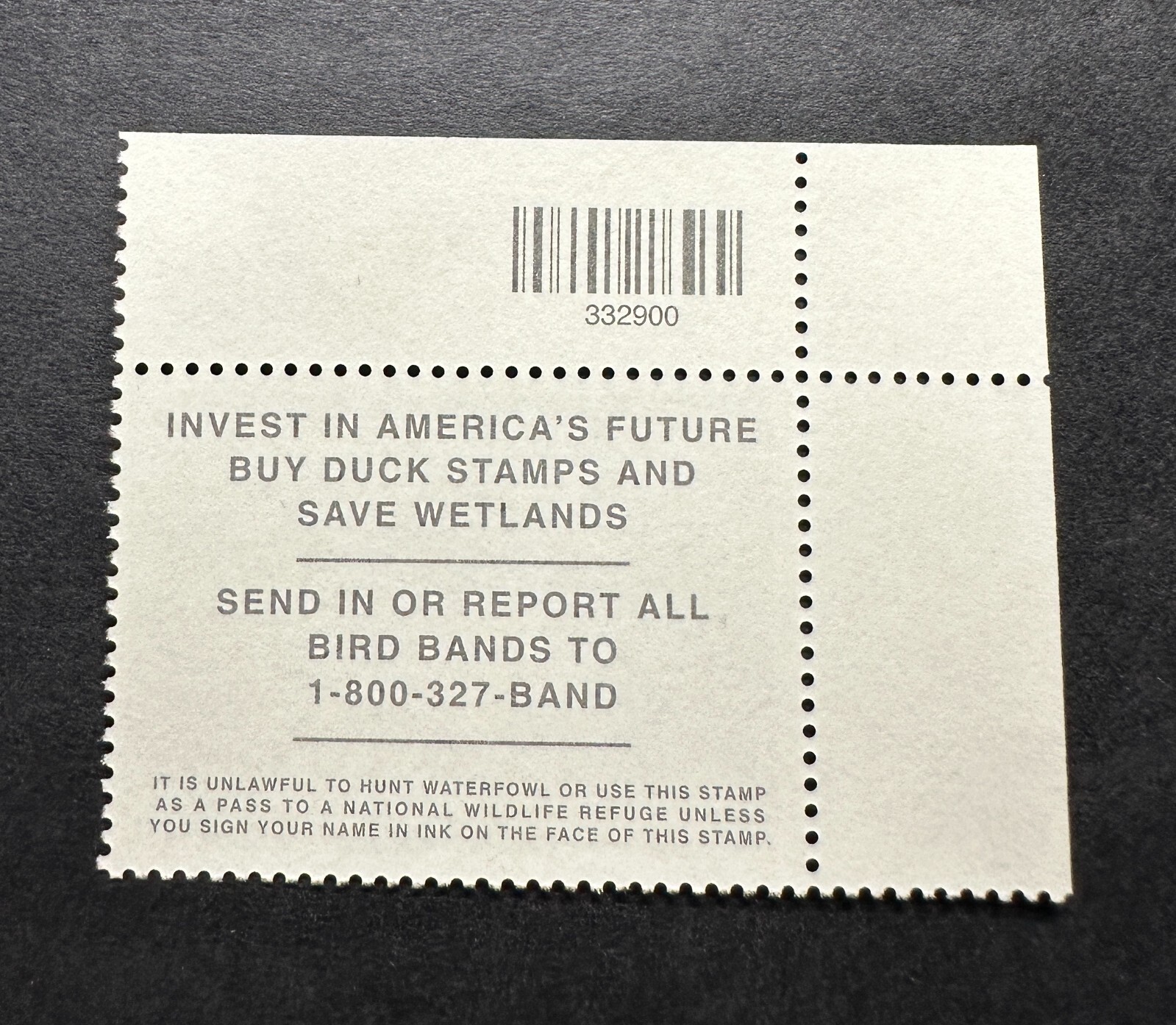 WTDstamps - #RW71 2004 Plate# - US Federal Duck Stamp - Mint OG NH