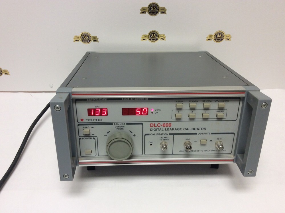 Trilithic DLC-600 Digital Leakage Calibrator RF Frequency Powers Test Ok Only