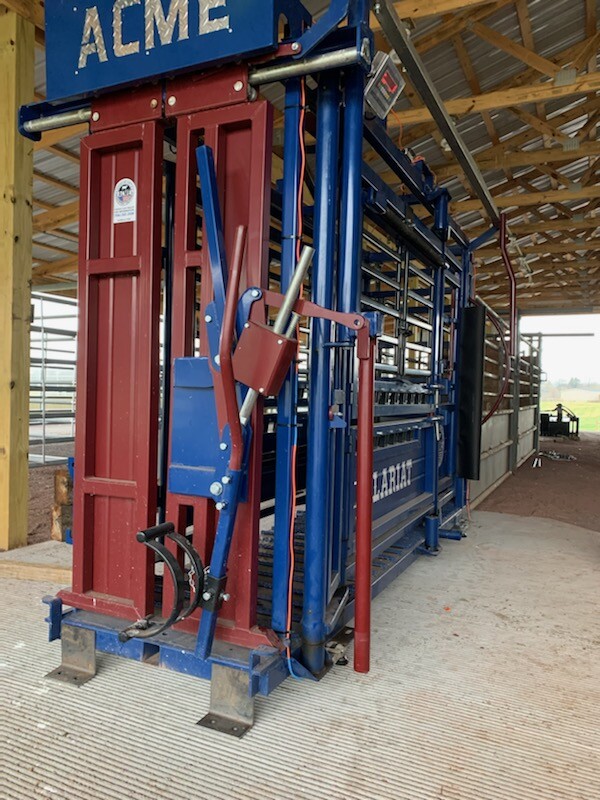 Livestock Scale Kit Cattle Hogs Squeeze Chute kit,Stainless read out w/Printer