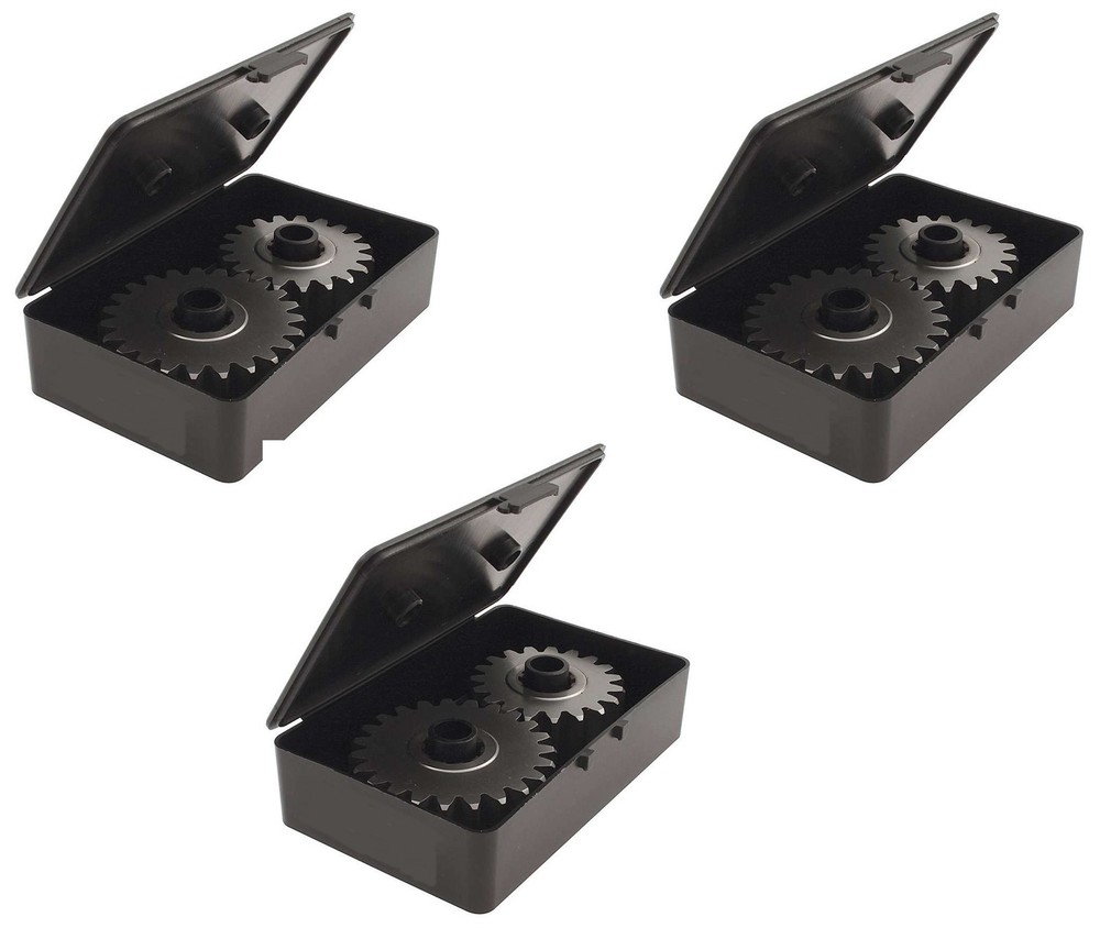 QuickChange Gear Case Tote Black Quick Change Gears Box IMCA Modified 3 Pack