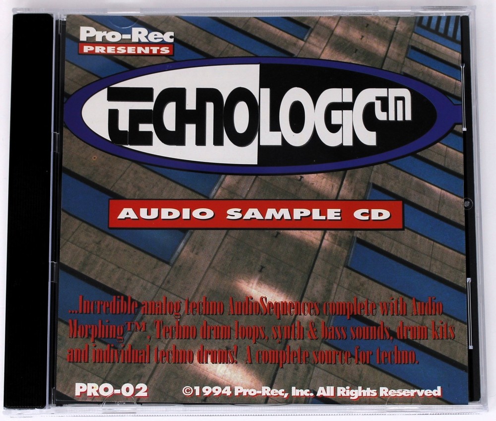 Pro-Rec Technologic Sample/Sound Library/Sampling CD 1994