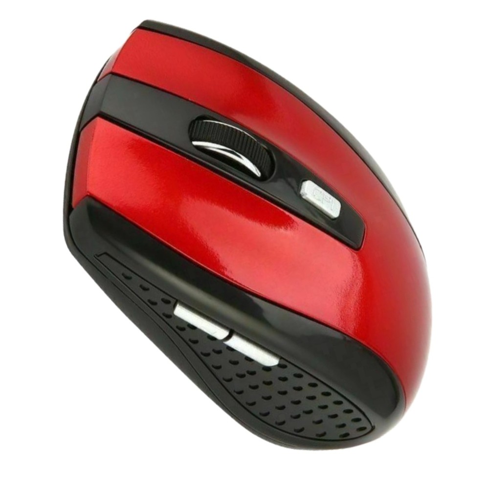 Sanoxy Wireless Optical Mouse Adjustable DPI 2.4GHz Red