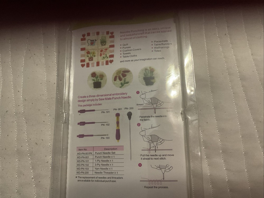 Punch Needle embroidery Set