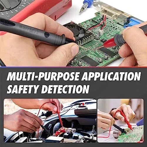 29PCS Multimeter Test Leads Kit with Replaceable Wire Piercing Test ML-29PC