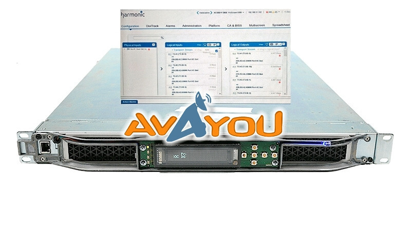 Harmonic Pro Stream 9100 Stream Processor Transcoder PRM-9100-CHS-AC