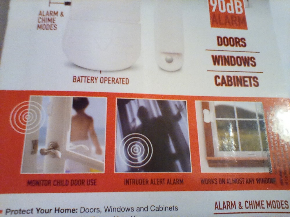 Sonic Entry™ 4-Pk. Wireless Alarm System