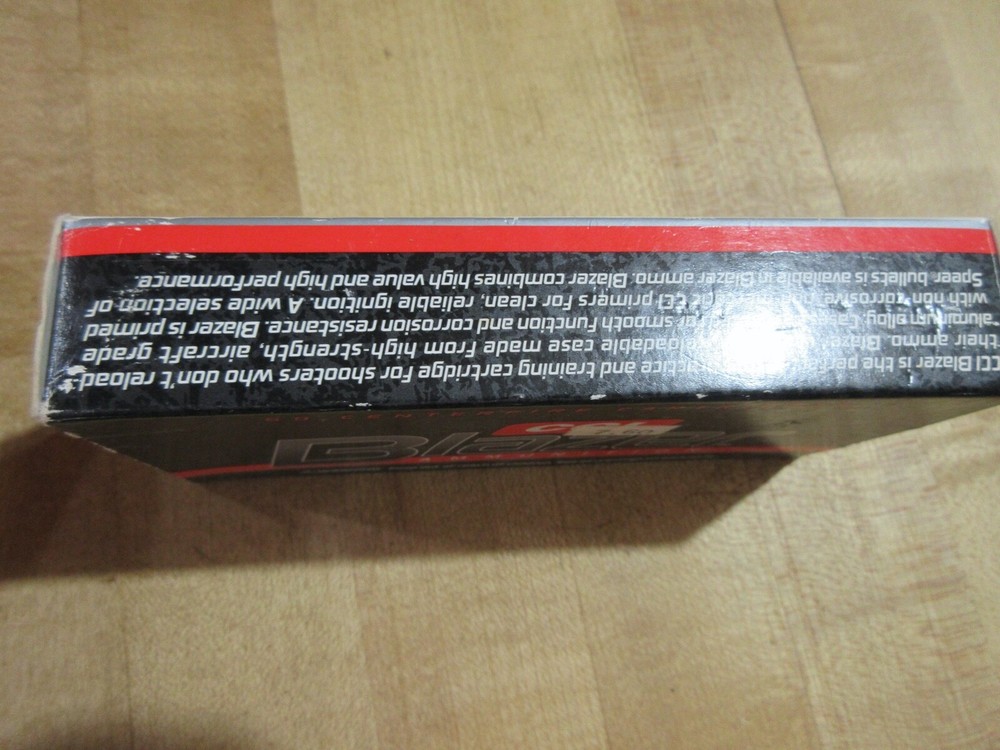Empty Ammo Box CCI Blazer 25 auto with insert