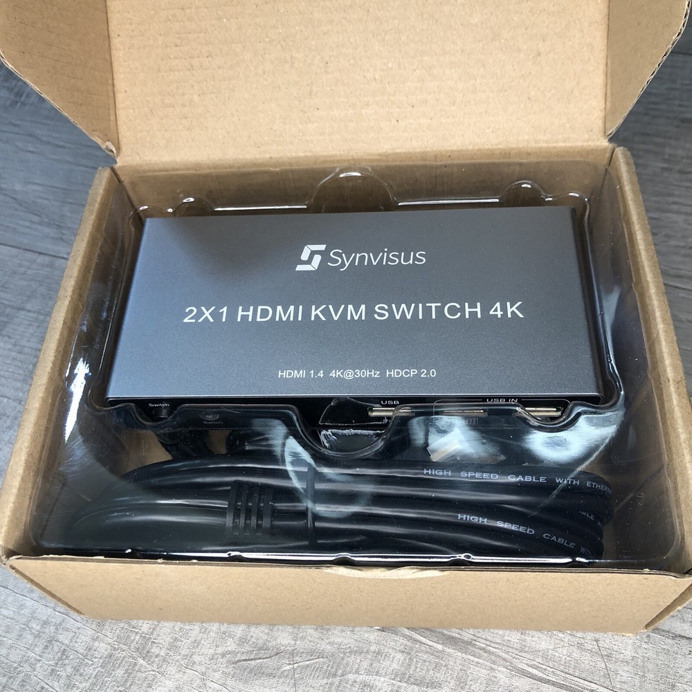Synvisus HDMI KVM Switch 4k