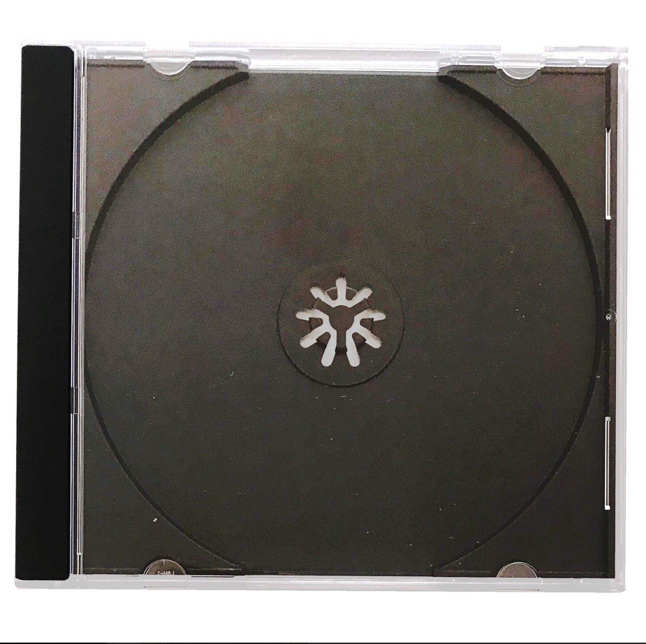 Standard Black CD Jewel Case - Premium, 50 Pack