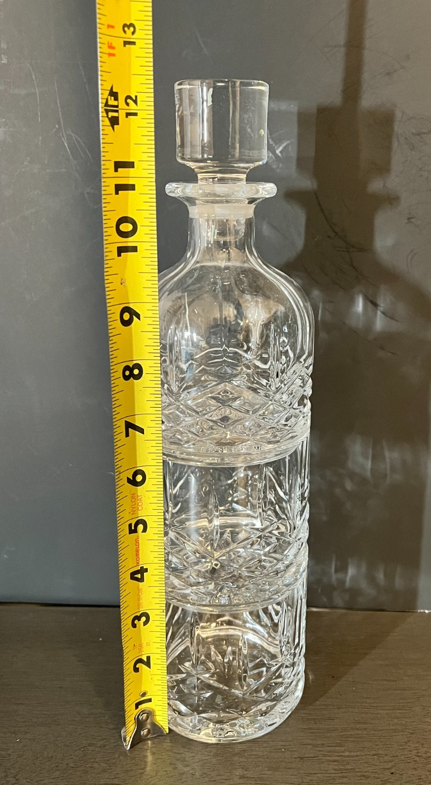 Marquis by Waterford Crystal Markham Stacking Decanter & Tumbler Set Whiskey