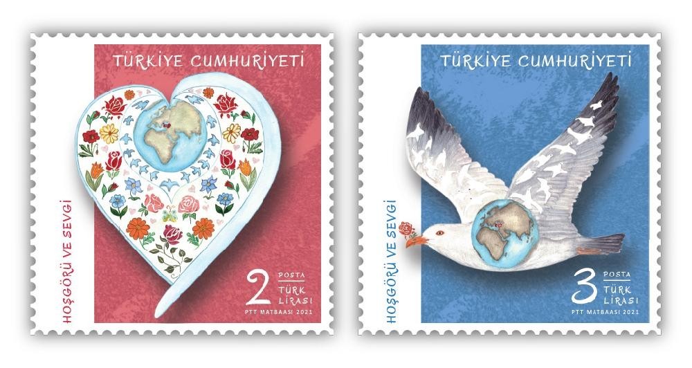 TURKEY / 2021, Definitives - Tolerance and Affection, MNH