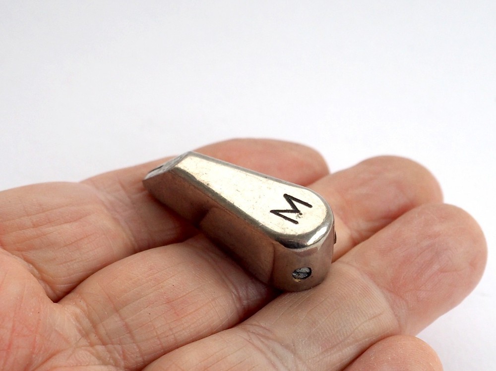 Metal Knob Dial Pointer, Amplifier, Hifi, Switch, Midrange. Rare!