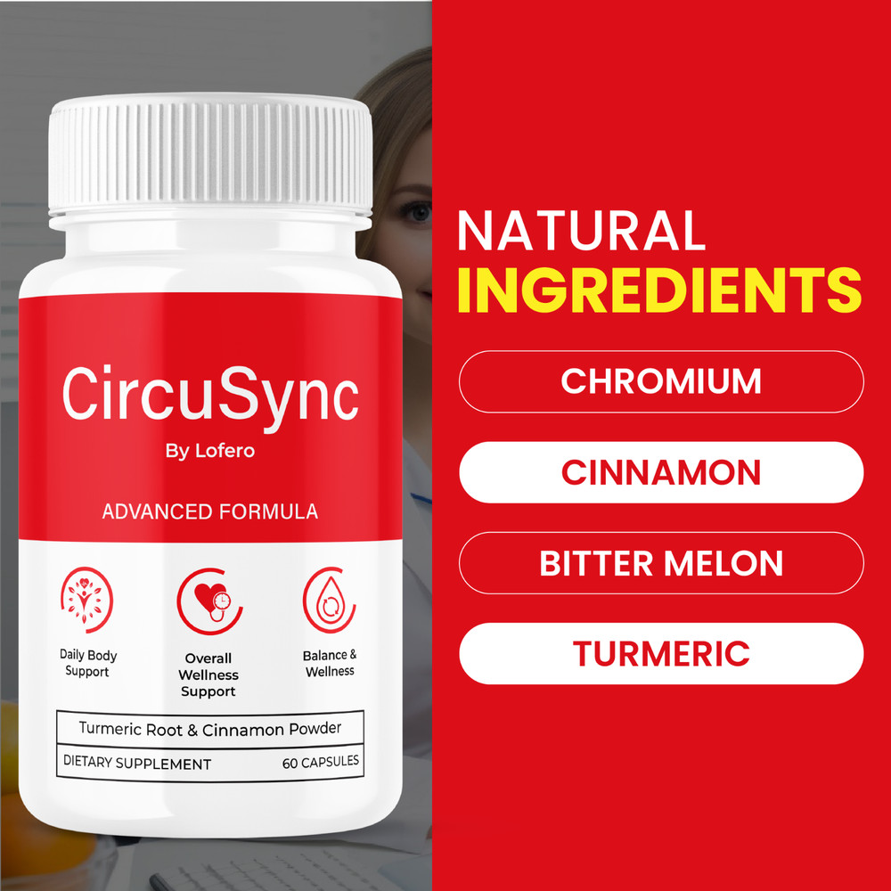 (3 Pack) CircuSync Advanced Blood Support Formula Supplement Circu Sync (180ct)