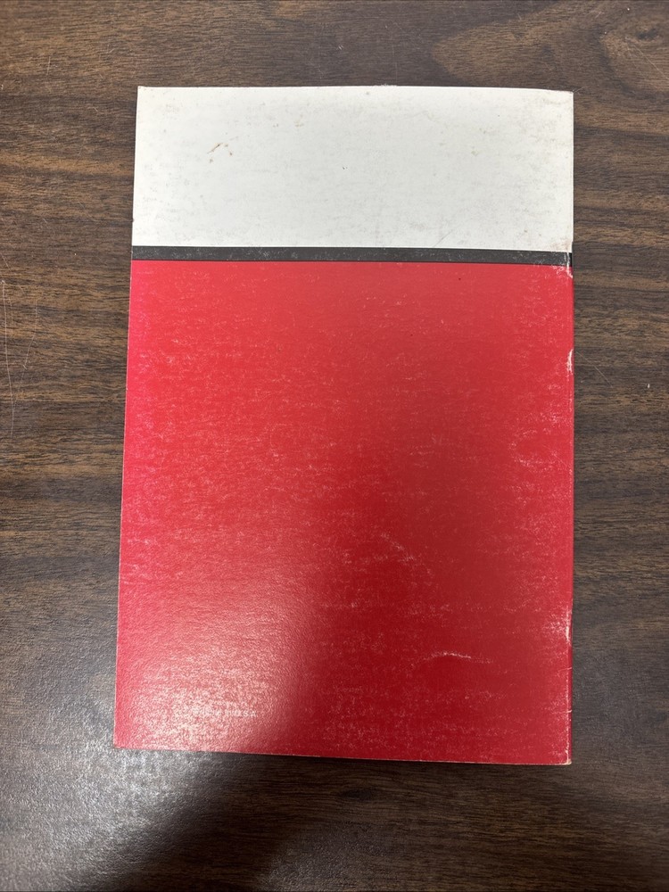 Case 11 Rear Mounted Blade 1096781R2 Operators Manual