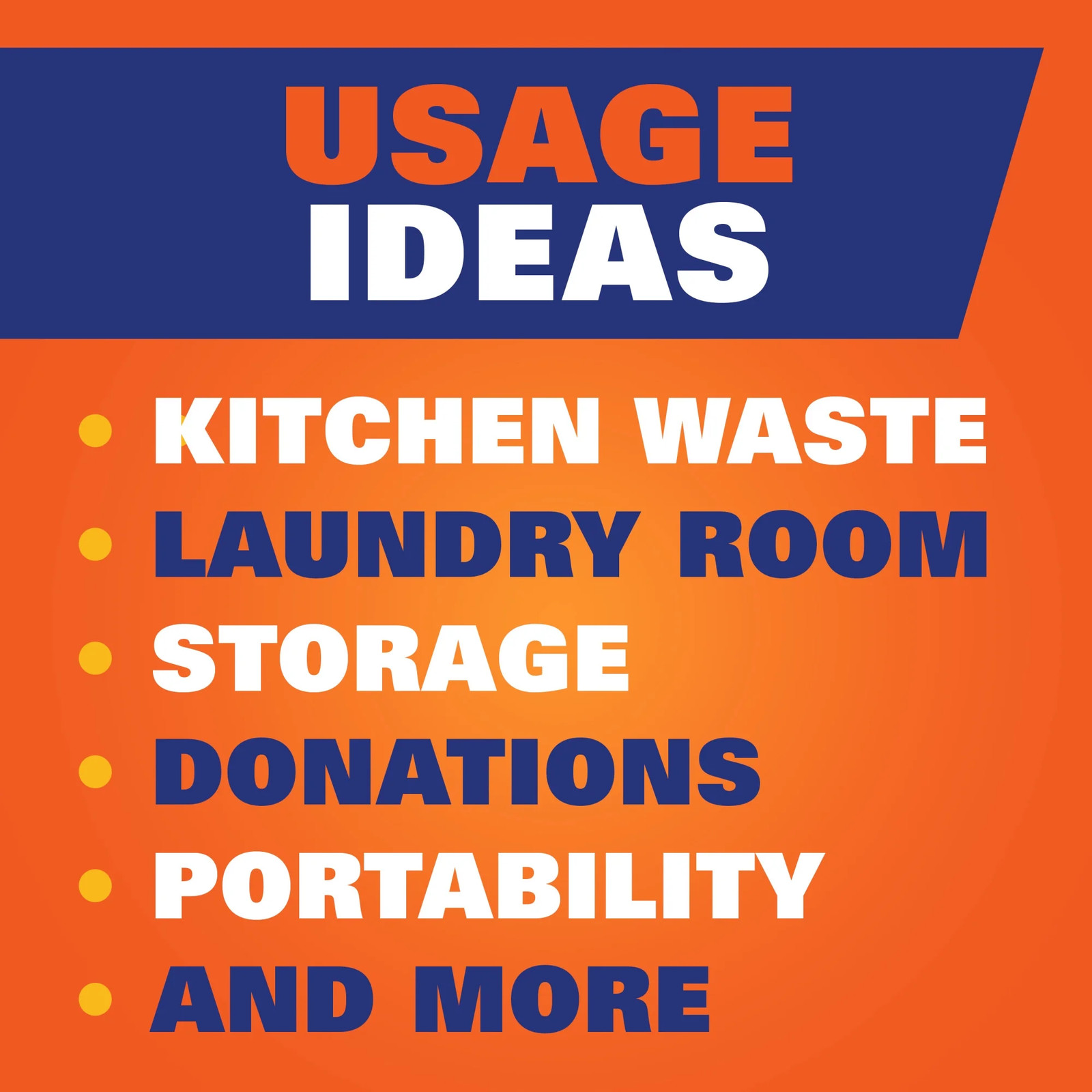 Ultra Strong 13 Gallon Trash Bags, Tall Kitchen Trash Bags, White, Citrus Twist