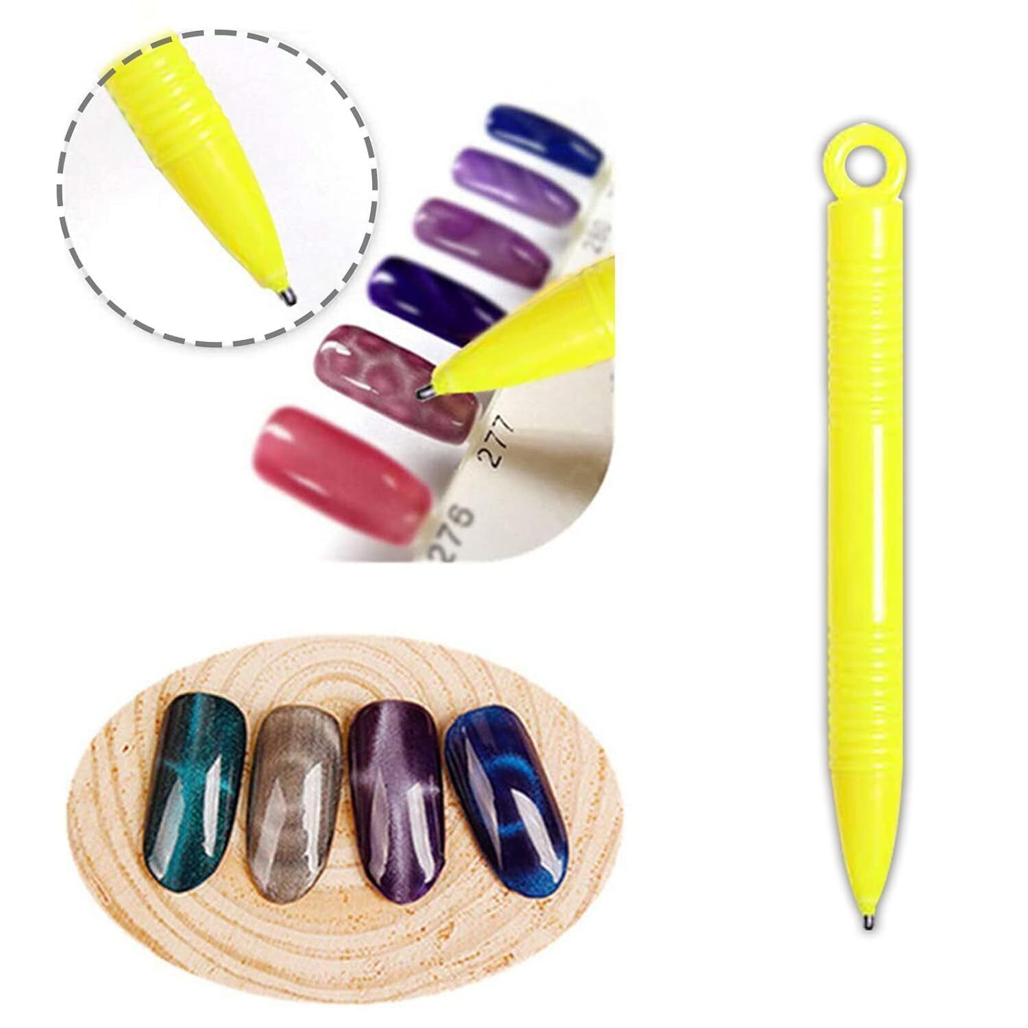 14pcs/set Magnet Magnetic Stick Pens Cat Eye Gel Polish UV LED Nail Art Manicure
