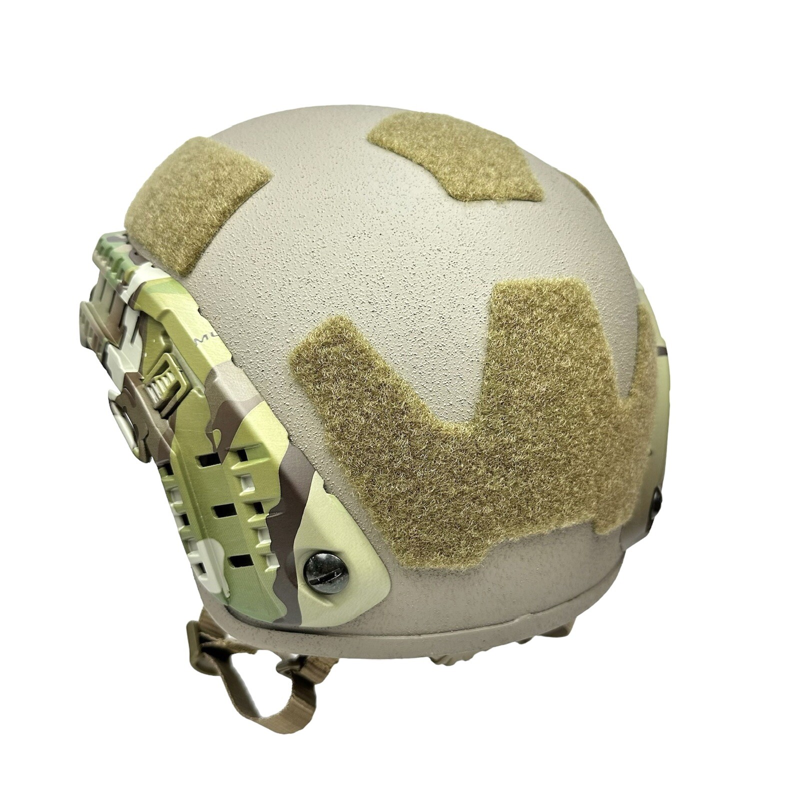 Coyote Brown Enhanced Ballistic Combat Helmet Loop Kit MARSOC SEAL ECH ACH MICH