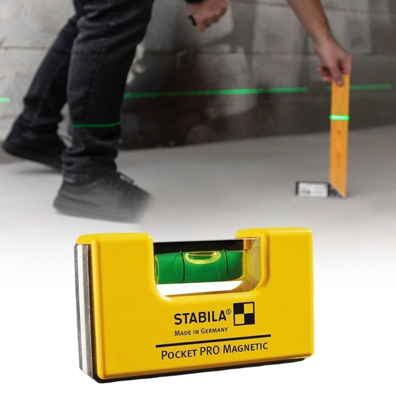 Pocket Sized Bubble Level Device Tool With Base High Accuracy Readings
