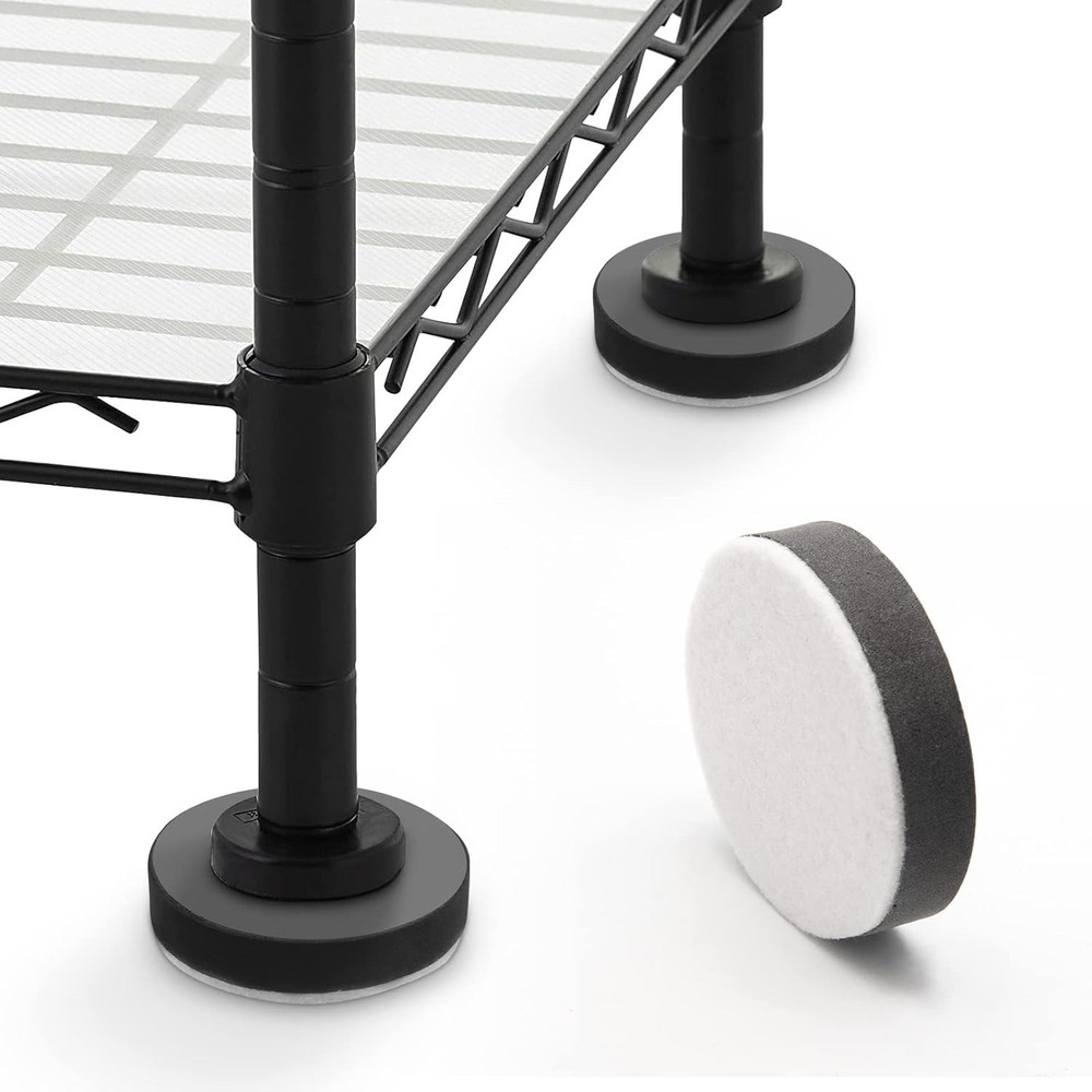 8 Pcs Self-Adhesive Furniture Bed Risers, Round Table Risers Adds 1/2" Height...