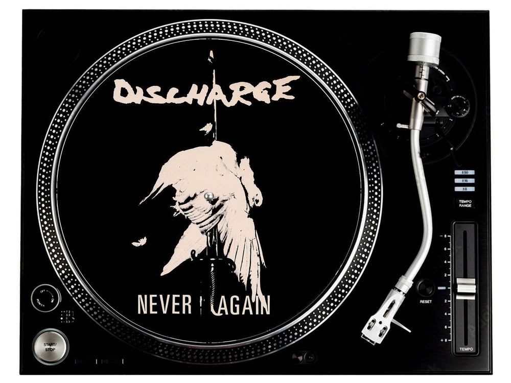 Discharge Never Again Slipmat