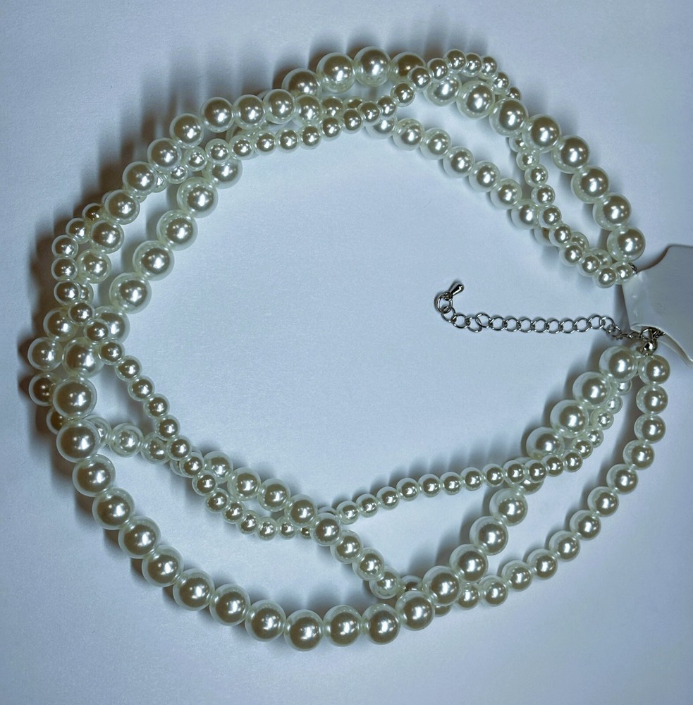 Pearl Link Choker Necklace