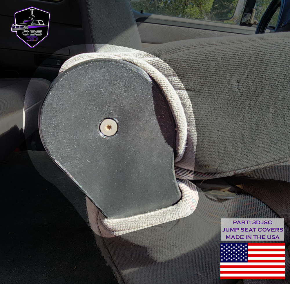 1994 - 1997 Ford Jump Seat Hinge Cover set. 3D Printed! New!