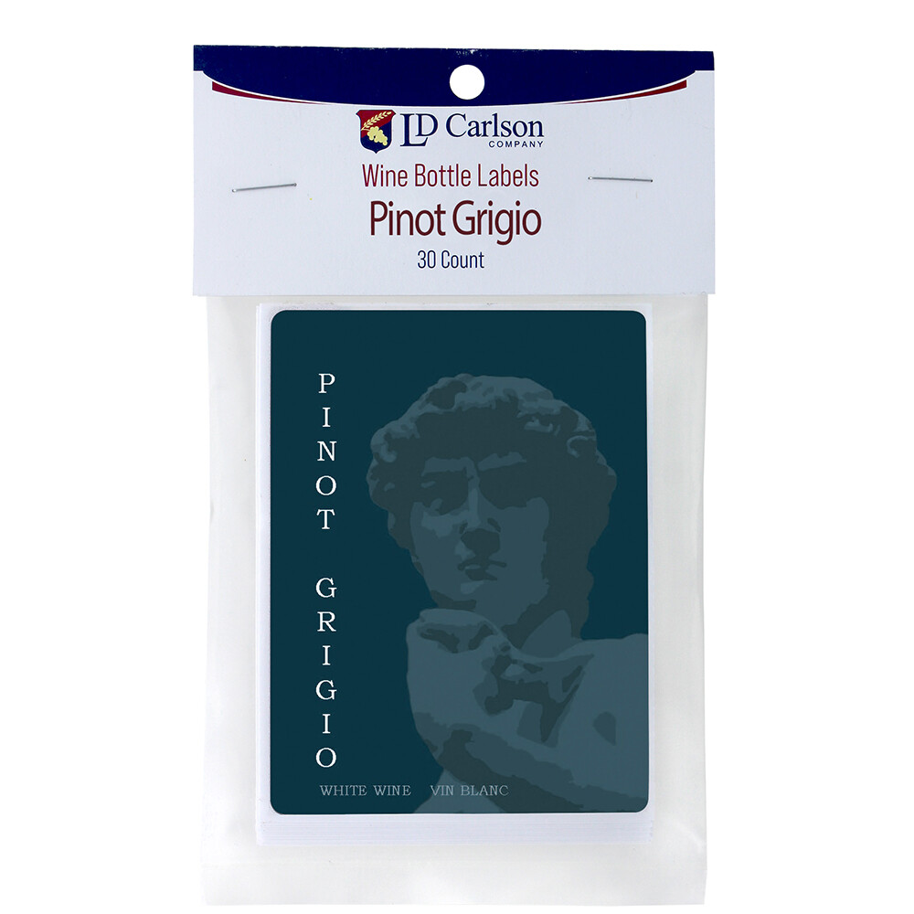 Pinot Grigio Wine Labels 30/Pack Varietal Collection