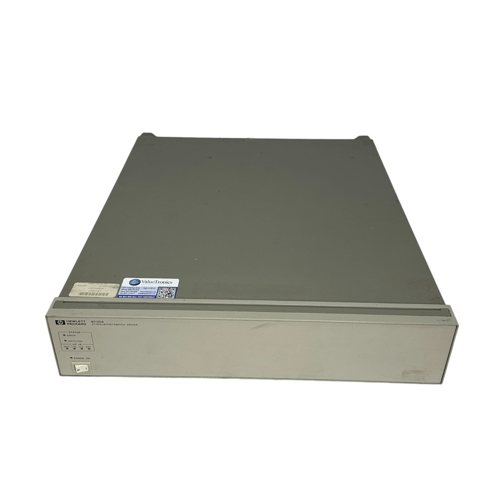 Agilent Hewlett Packard 87130A Switch Driver Module RF Microwave Test Equipment