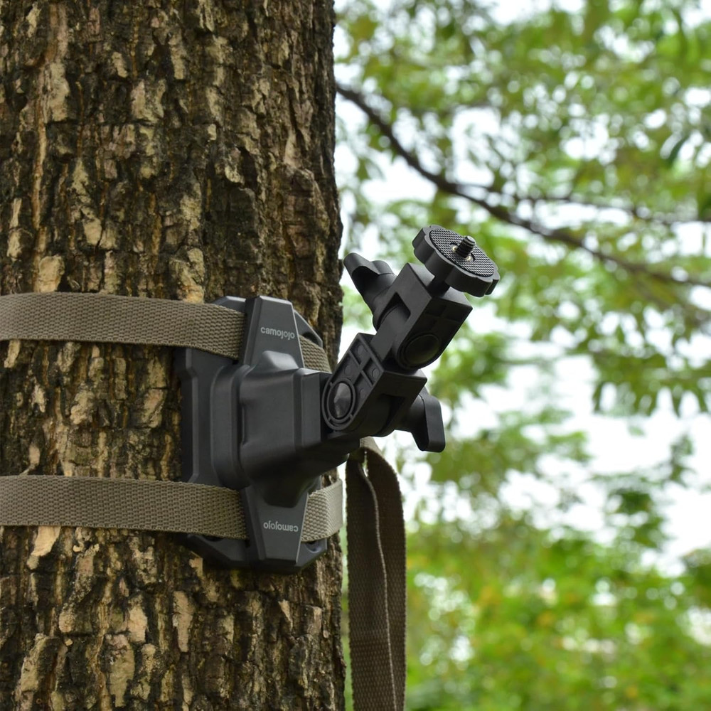 Trail Camera Mounting Bracket 1/4-20 Thread 360 Rotating