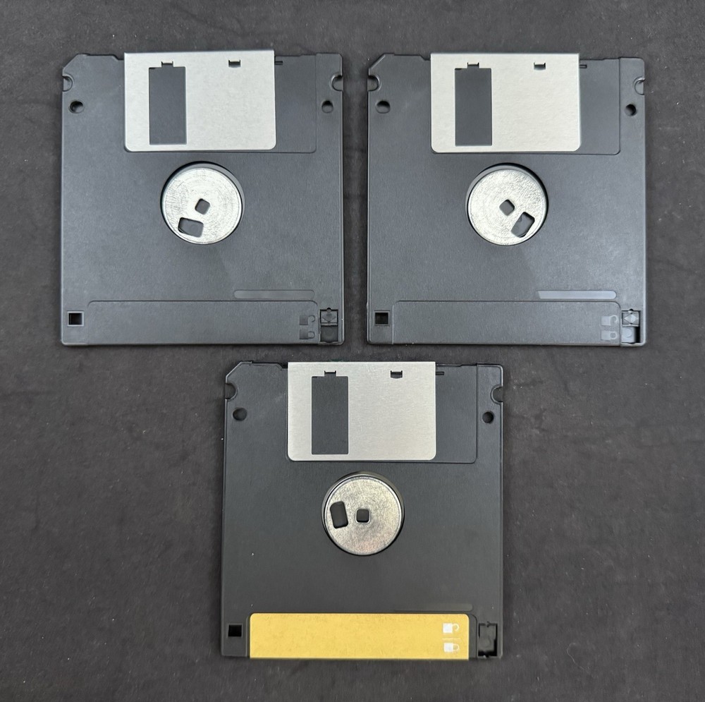 Vintage Solitaire 1, 2 & 3 Floppy Disk