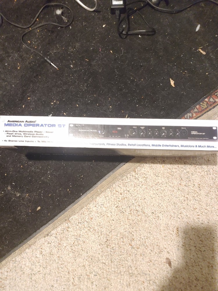 American Audio Media Operator BT Bluetooth Receiver