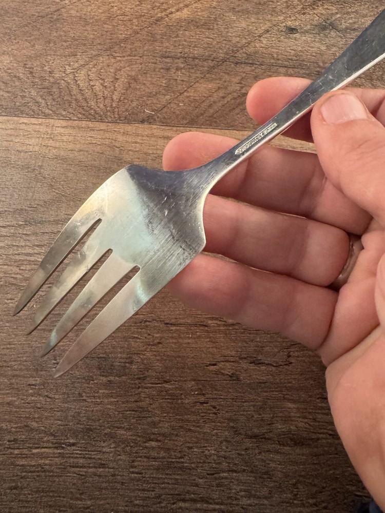 Community Plate Silverplated Meat Fork Patrician Pattern