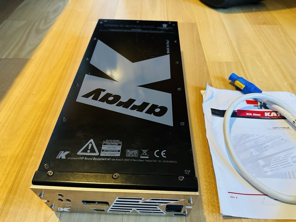 K-Array KA10 Digital Power Amplifier Nice Condition Made In Italy 🇮🇹