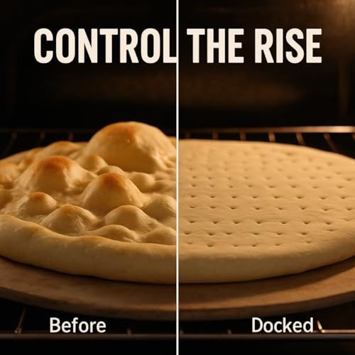 Dough Docker for Perfect Pizza Crust, Baking Tool for Even Dough Texture