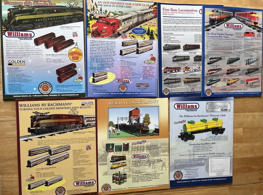 7 Classic Toy Trains Magazines (2009)