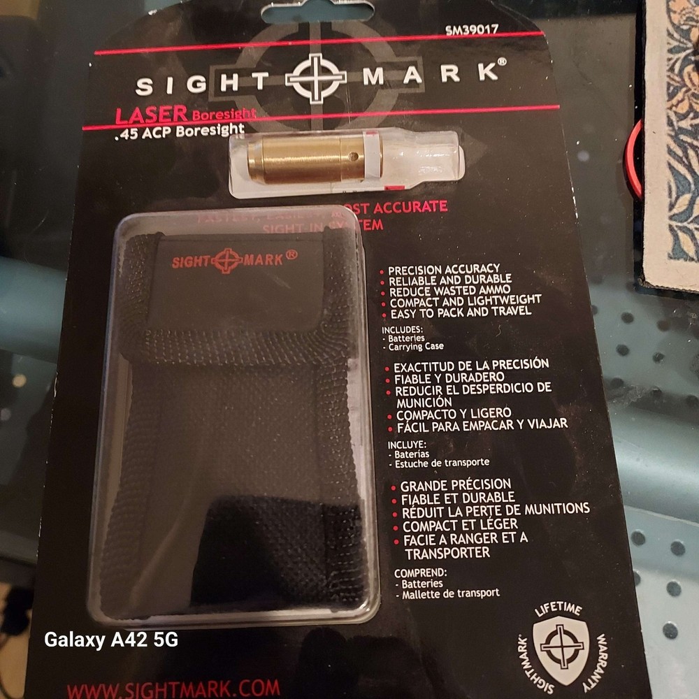 Sightmark laser bore sight different varieties