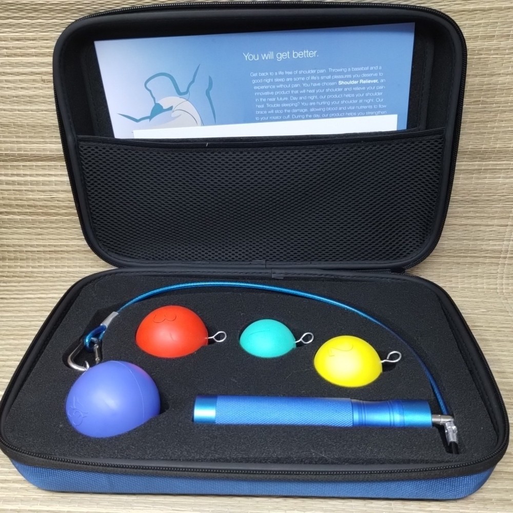 Shoulder Reliever System – Exercise Balls, Cable & Night Support – Excellent