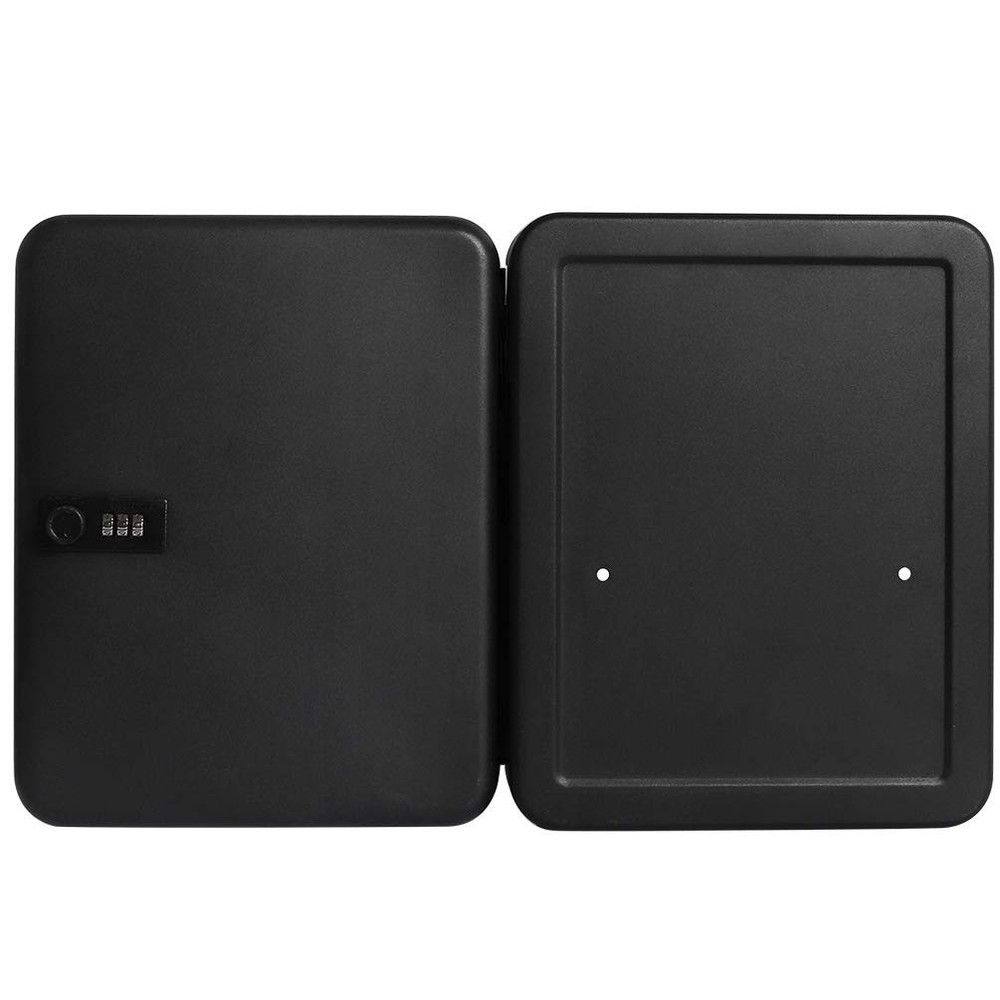 Key Cabinet Wall Mount,Locking Key Organizer,Key Storage Lock Box with Code