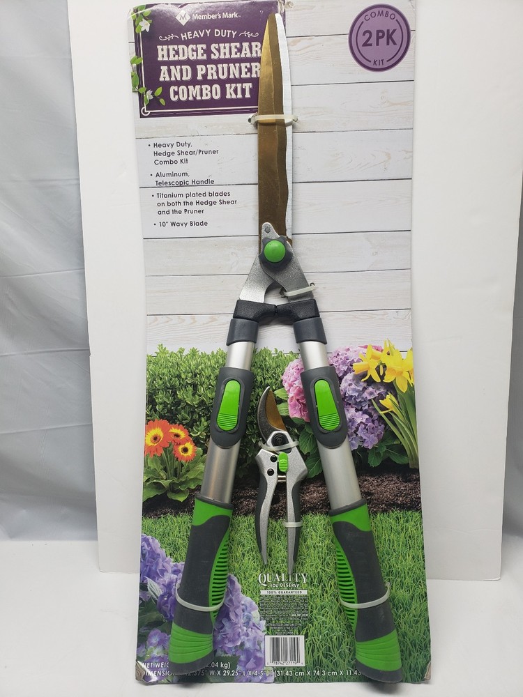 Hedge shears And Pruner Combo Kit