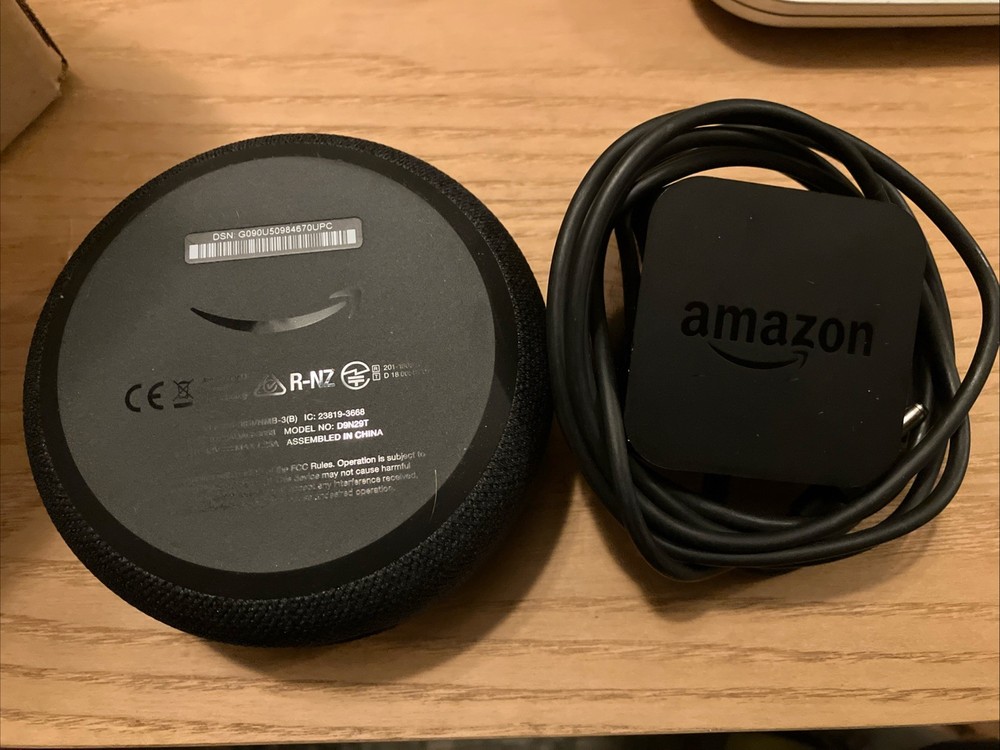 Amazon Echo Dot (3rd Gen) Smart Speaker w/ 15W Power Adapter