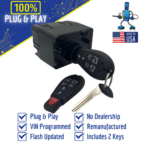 Jeep Grand Cherokee WIN Module Wireless Ignition Node -Programmed w/Keys