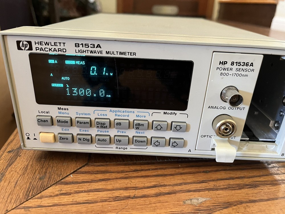 Fully Functional HP 81536A Sensor Module with FC Interface (tested pass)