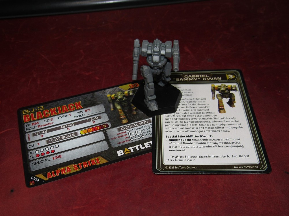 BattleTech: Mech: Blackjack c