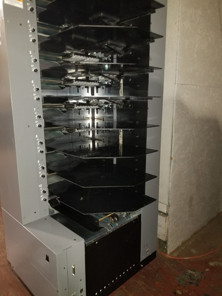 DUPLO DC 10/60 10 BIN PROGRAMMABLE COLLATOR TOWER