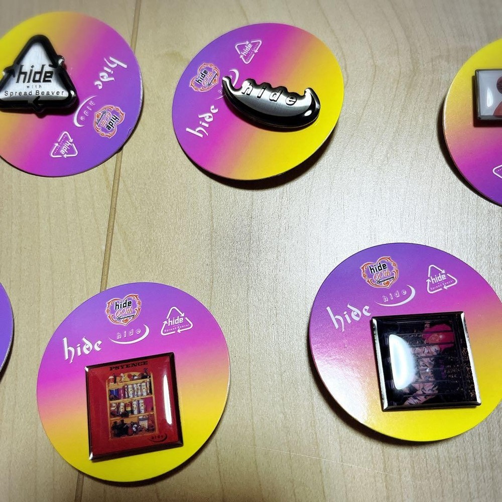 hide Pins Capsule 60th Anniversary 7 types set