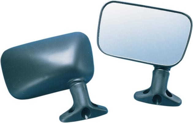 Parts Unlimited Snowmobile Rectangular Rear View Mirrors