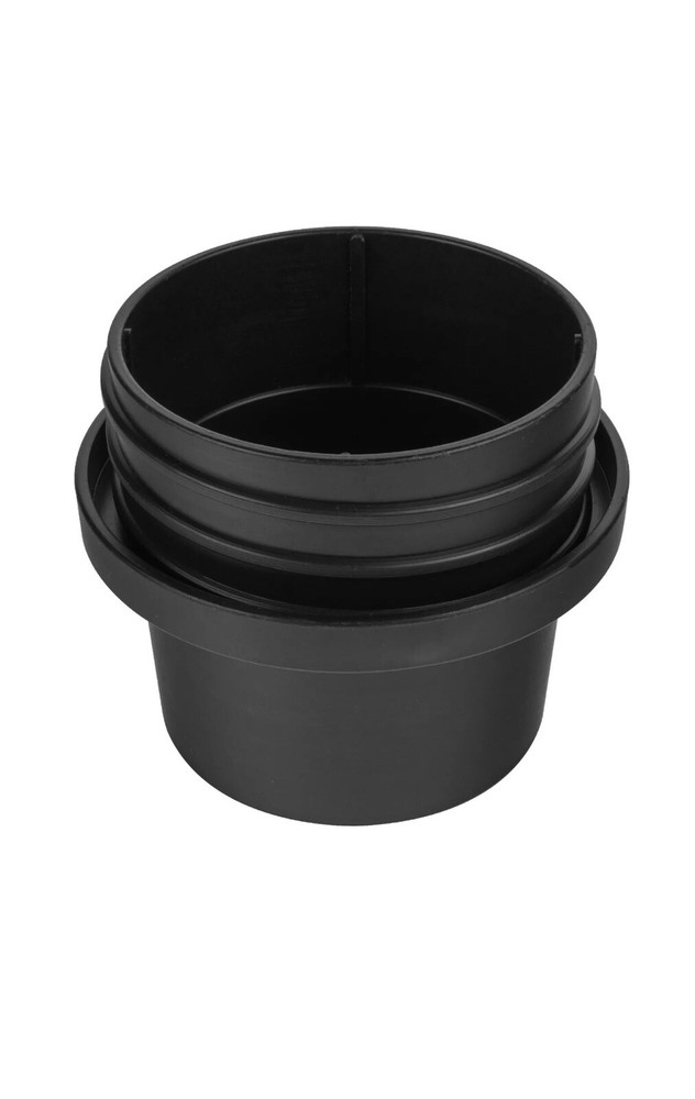 POWERTEC Screw End Quick Coupler for 4" Hose, Left-Hand Threaded Adapter (70193)