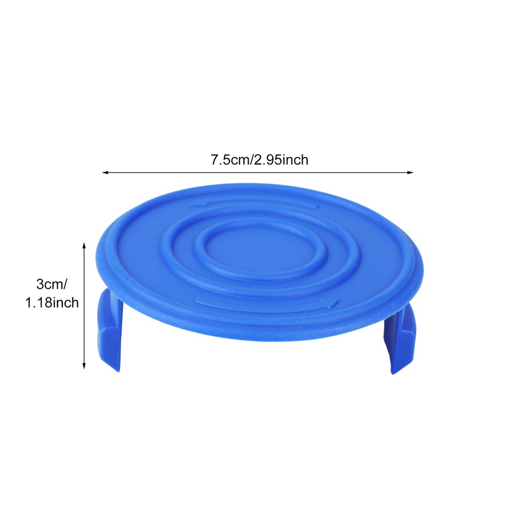 0.065" Replacement Trimmer Spool Caps for Kobalt 40-Volt Trimmer, 3 Pack